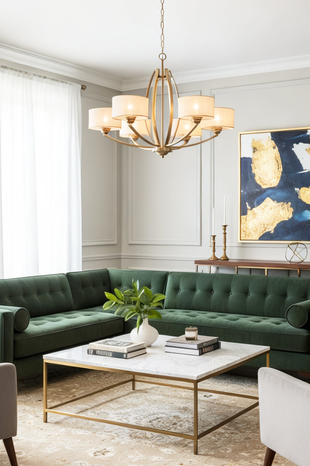 Stiffel Avira Chandelier