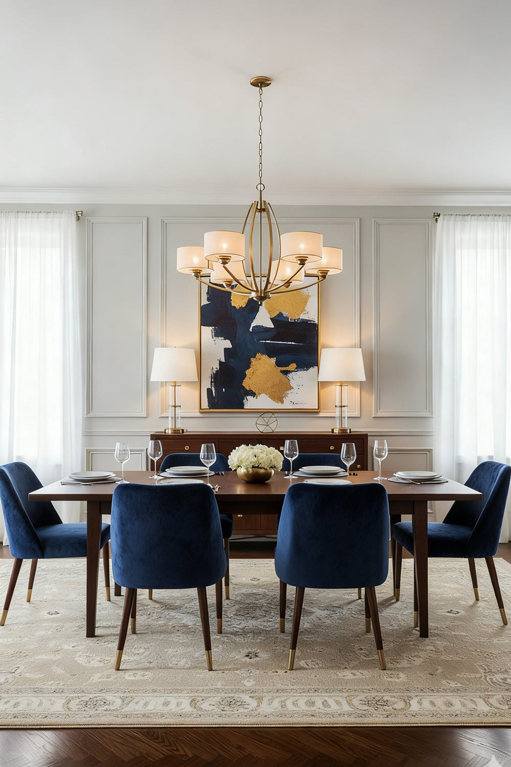 Stiffel Avira Chandelier