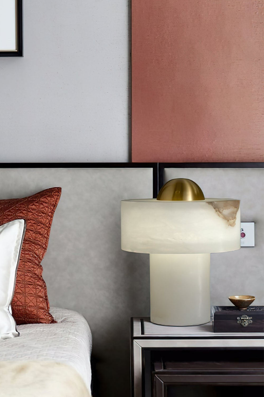 Stone Alabaster Table Light