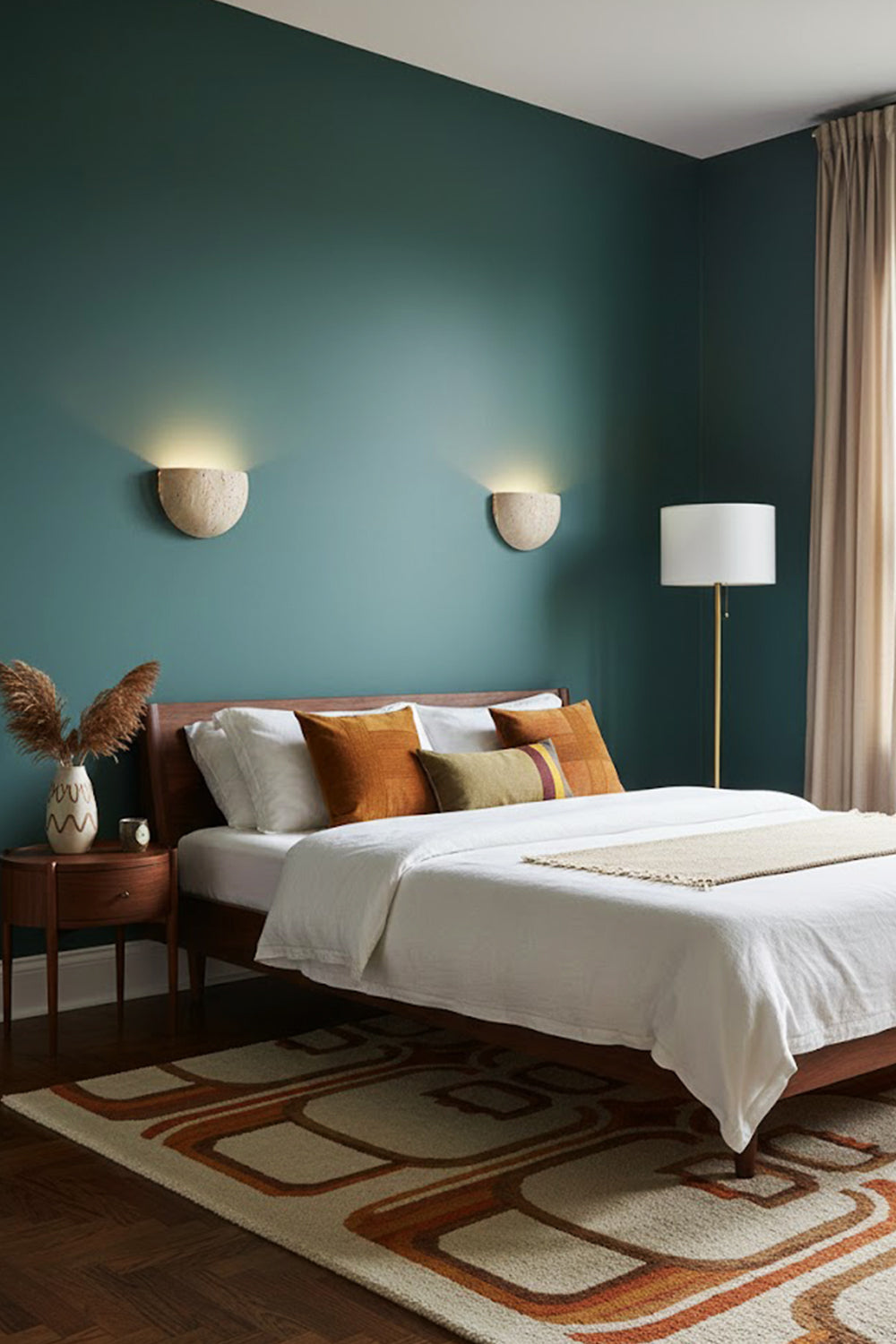 Stone Bowl Wall Light