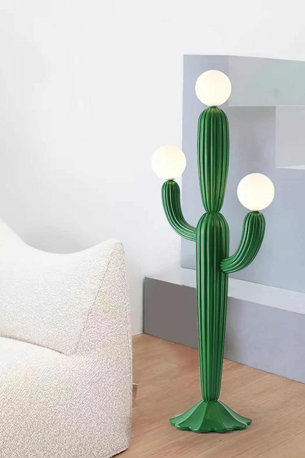 Straight Cactus Floor Lamp