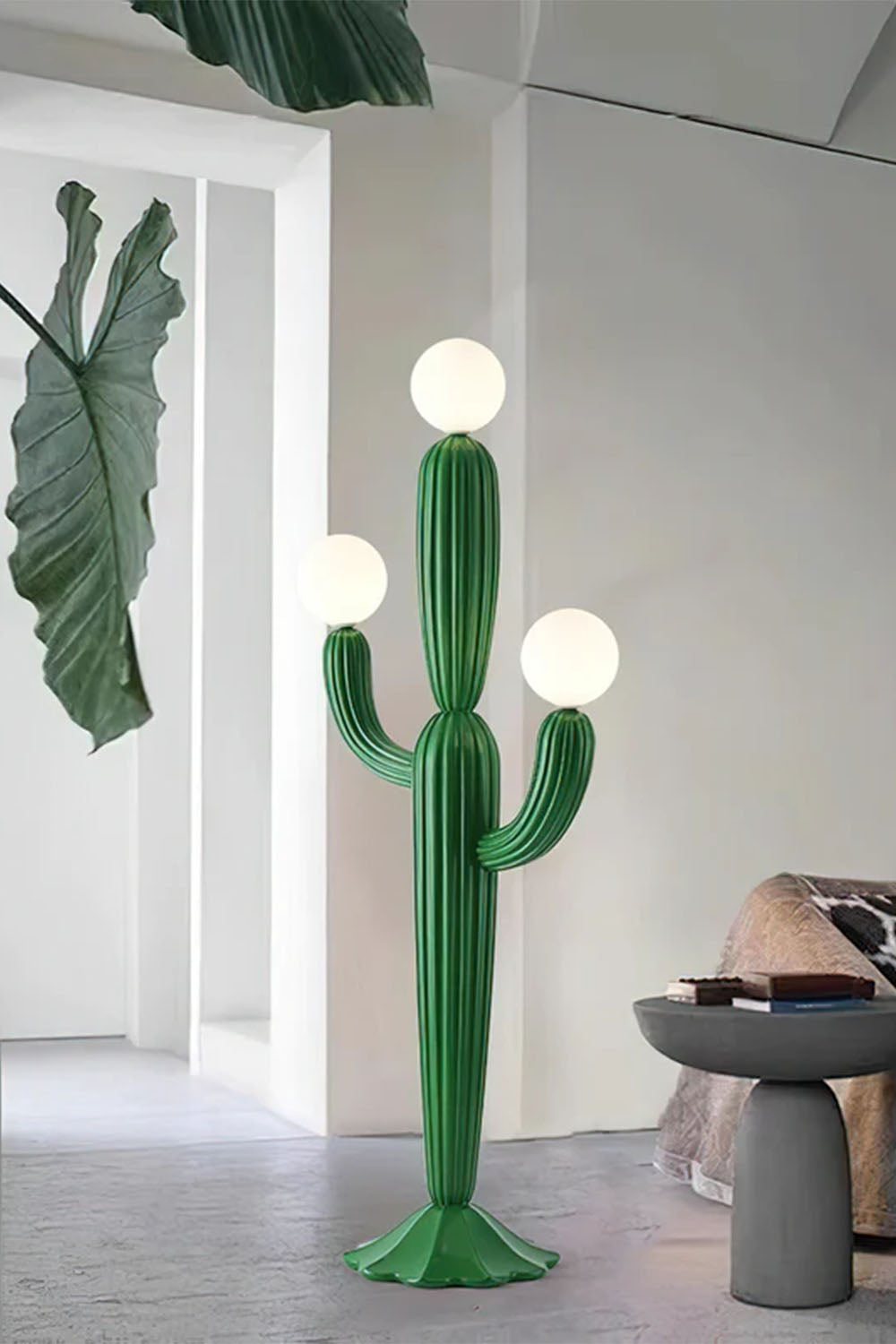 Straight Cactus Floor Lamp