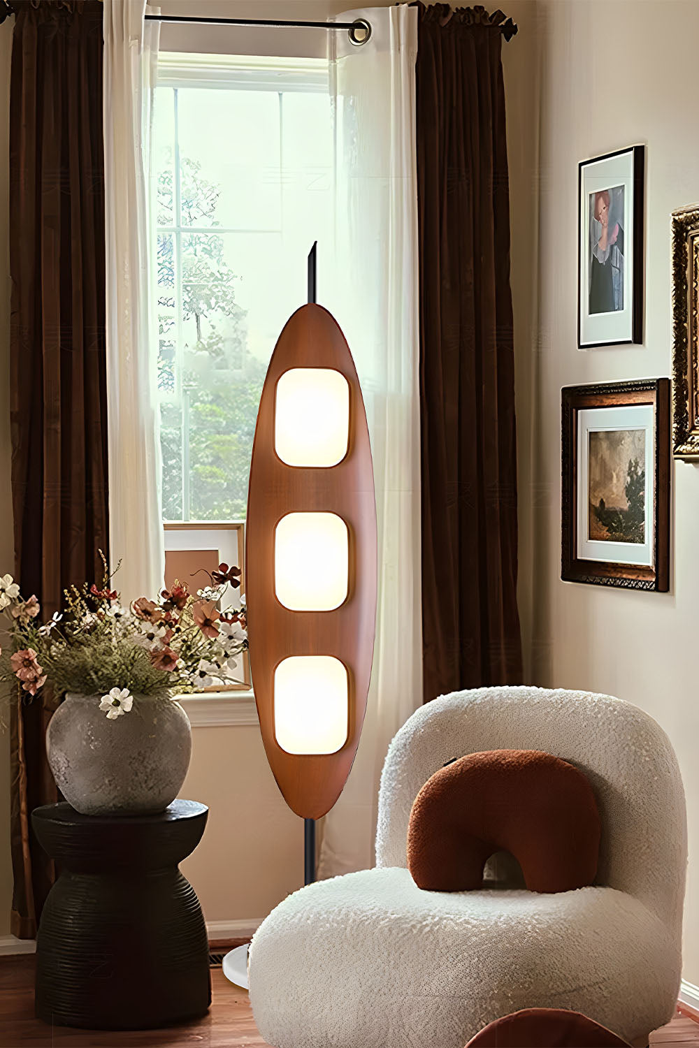 Surfboard Floor Lamp