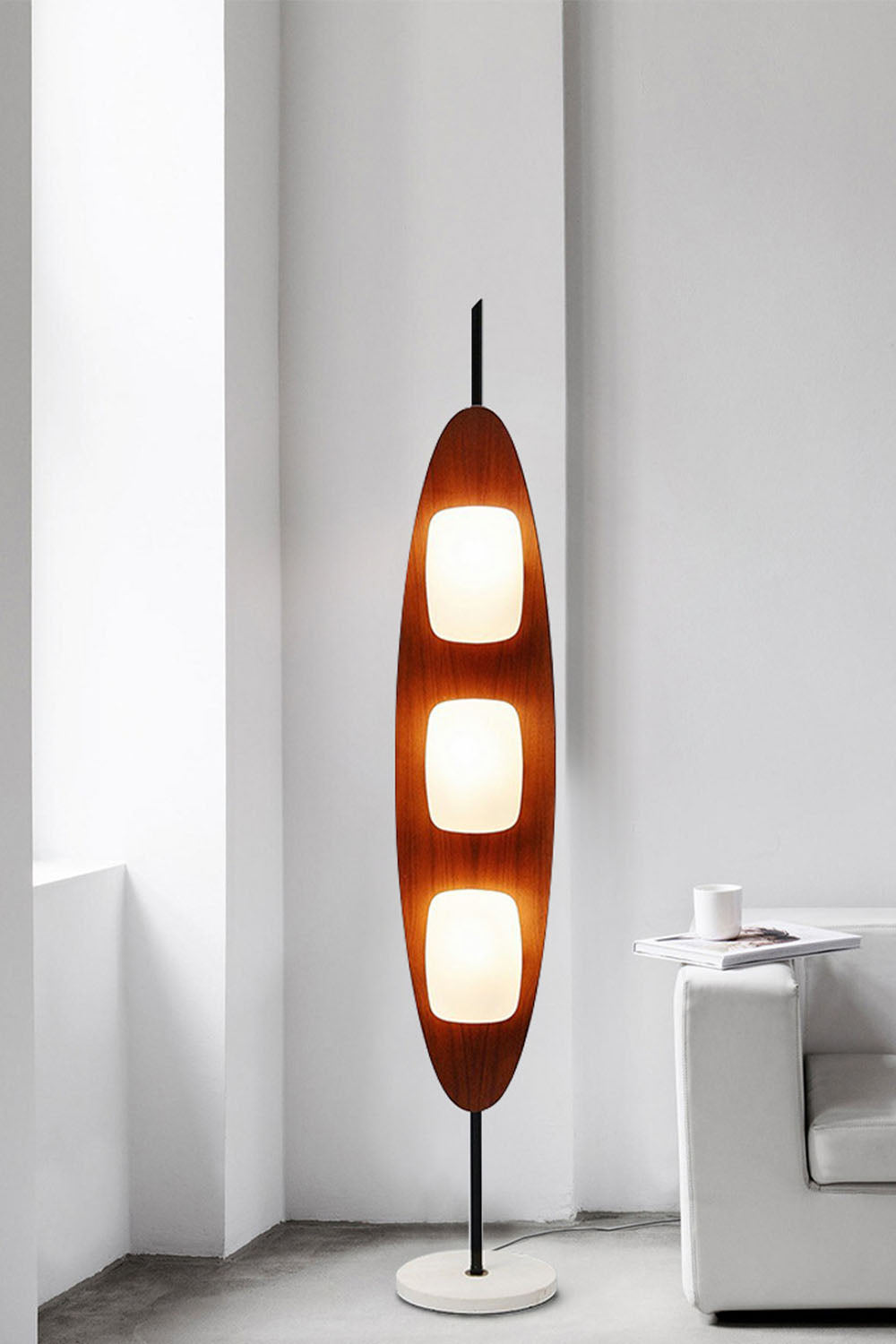 Surfboard Floor Lamp