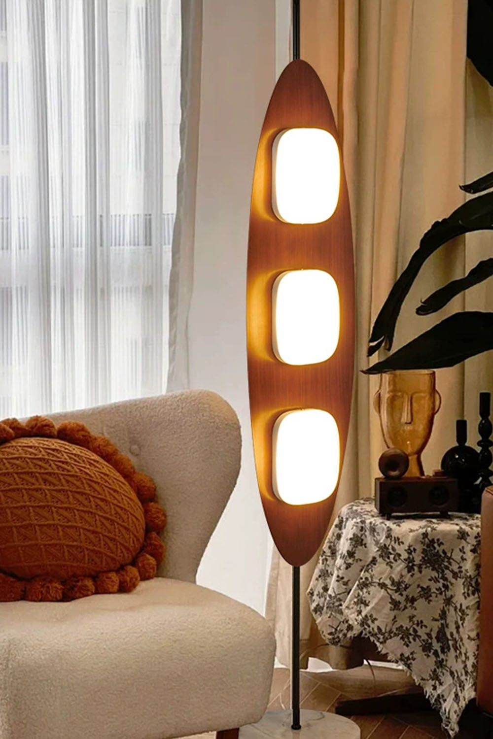 Surfboard Floor Lamp