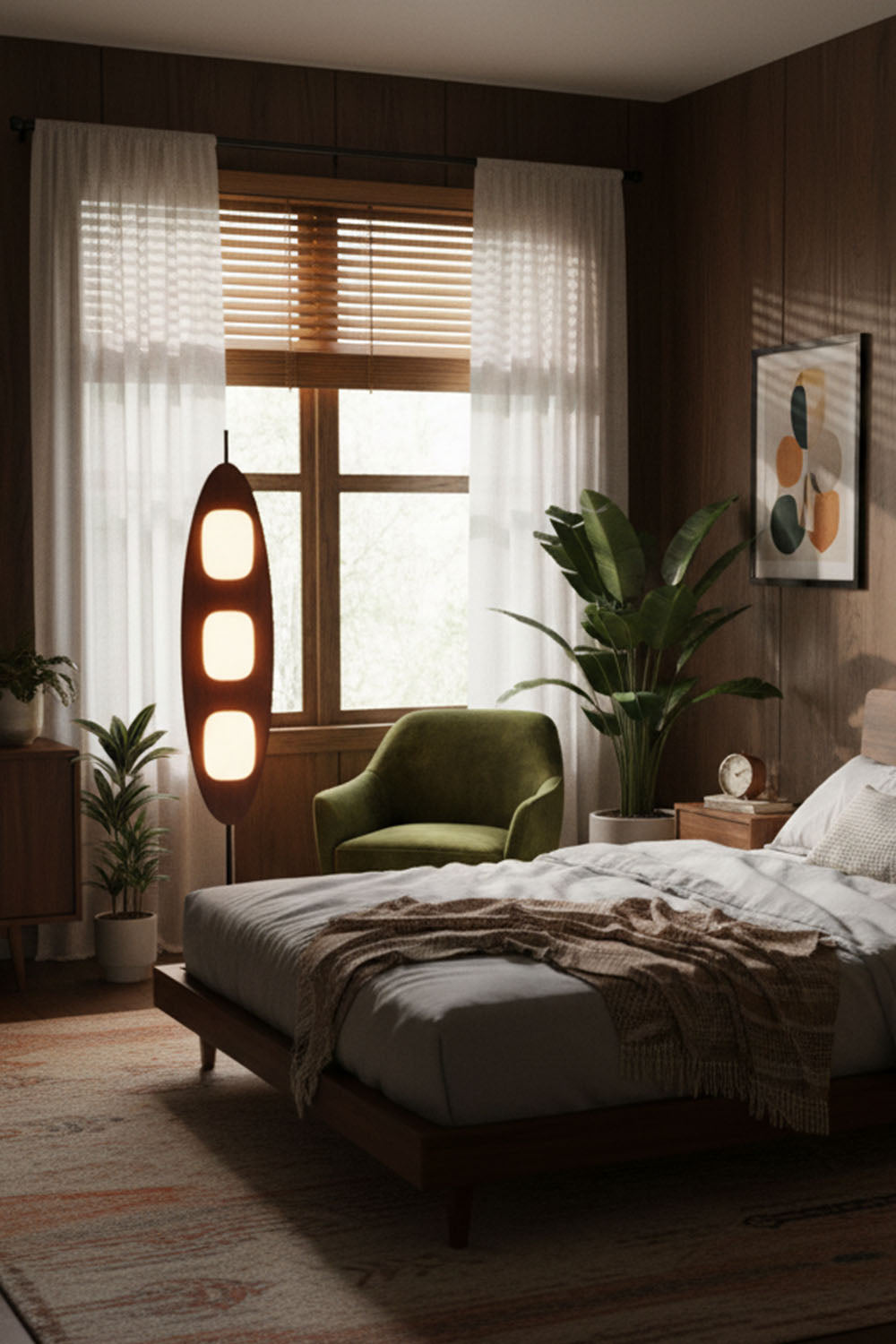 Surfboard Floor Lamp