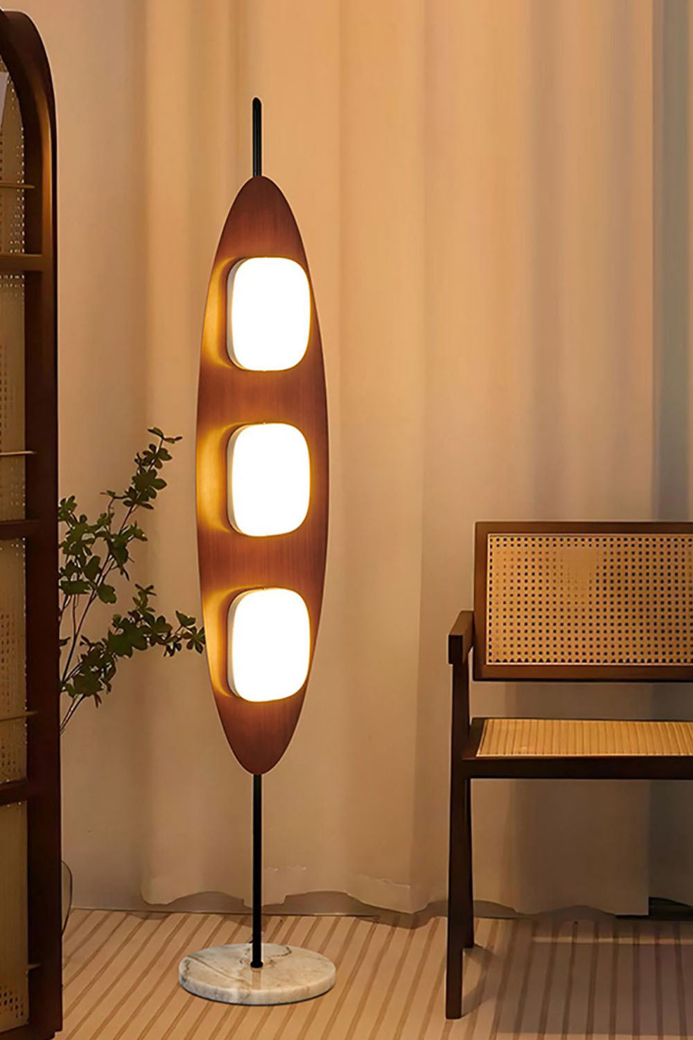 Surfboard Floor Lamp