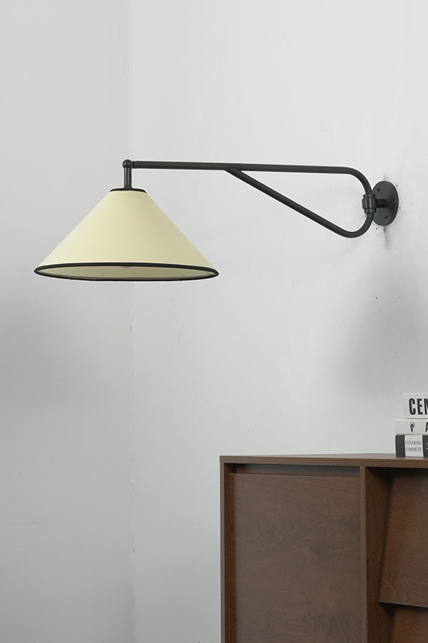 Swing Arm Cone Wall Sconce