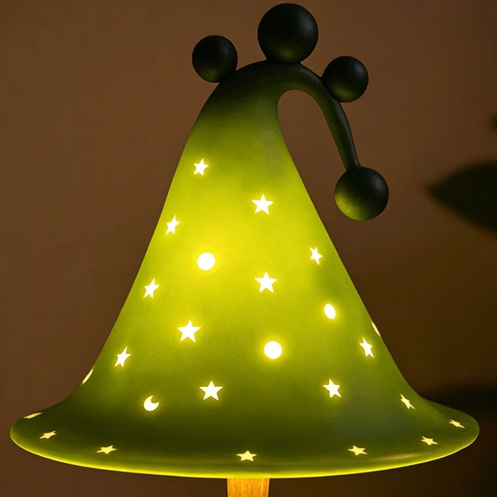 Whimsical Sylvan Sculptural Hat Silhouette