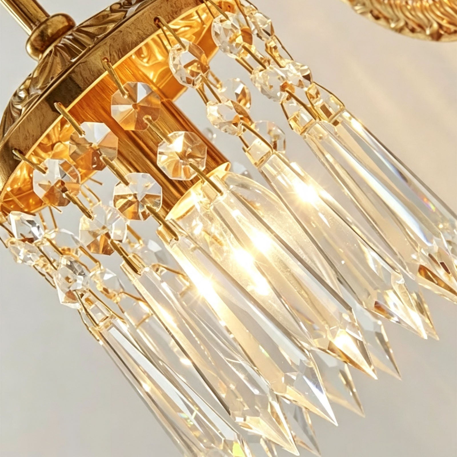 Cut Crystal Scatters the Light
