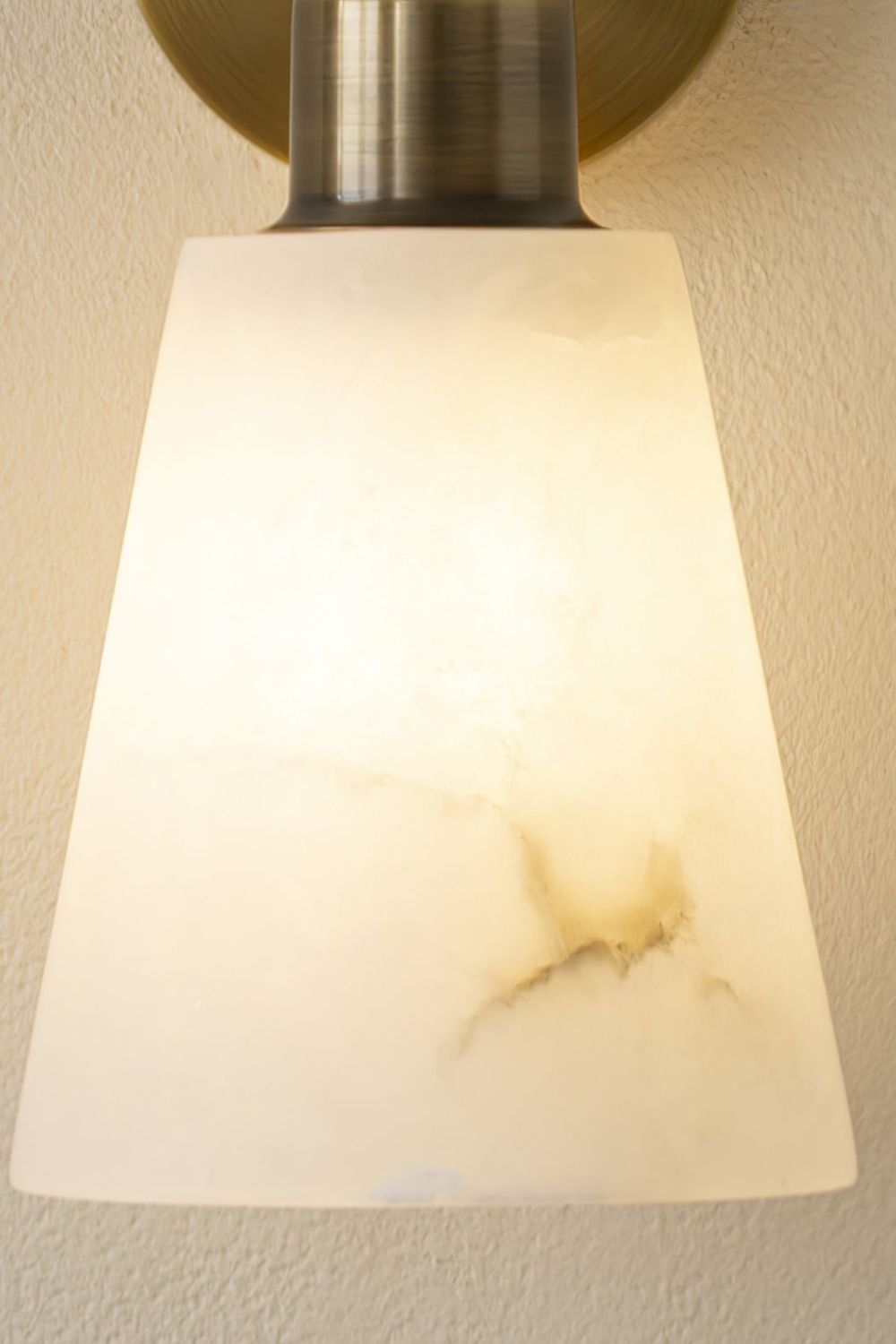 Tapered Alabaster Wall Sconce