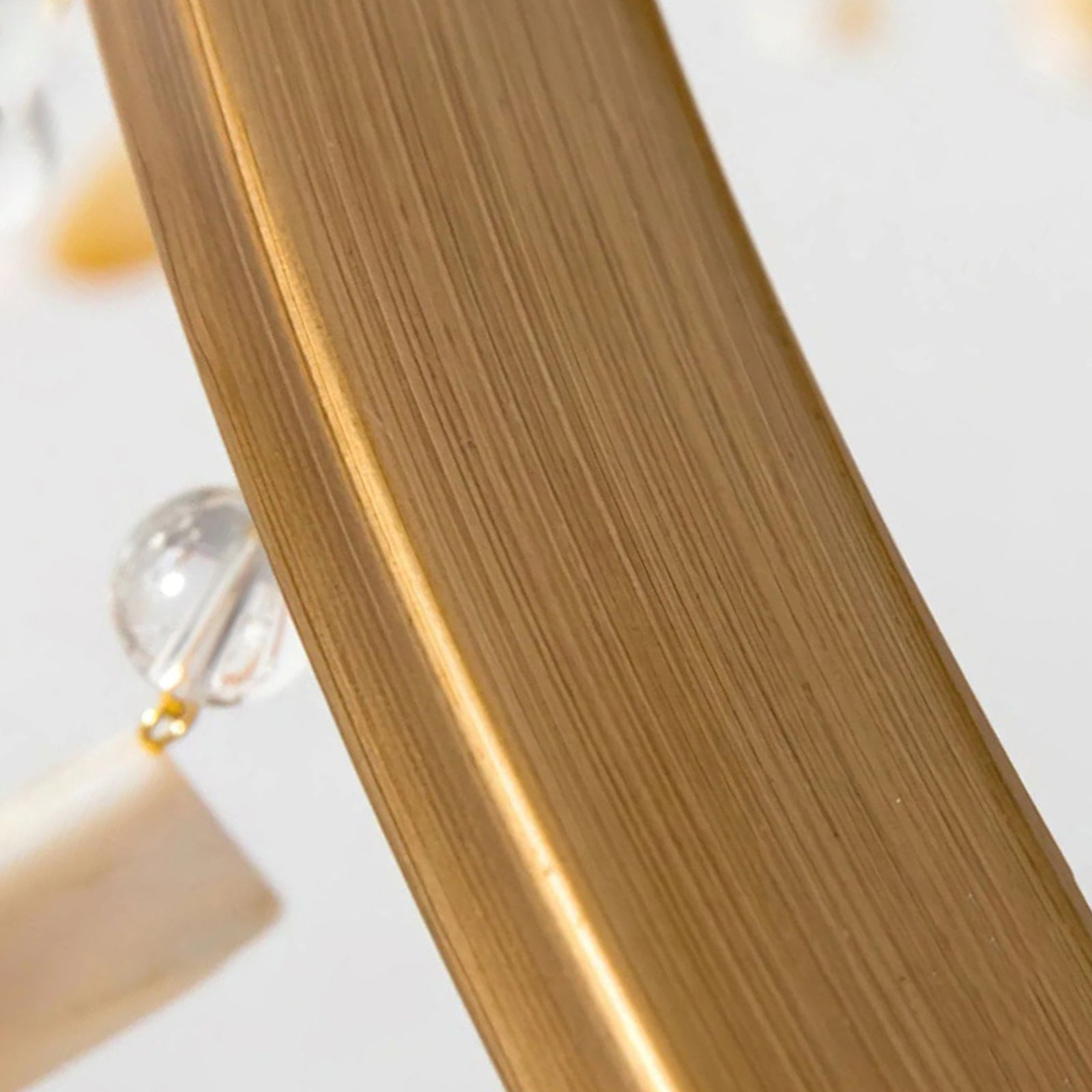Brass-colored Candelabra Framework