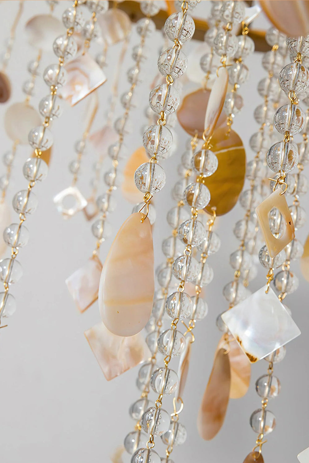 Tatum Lux Shell Crystal Chandelier