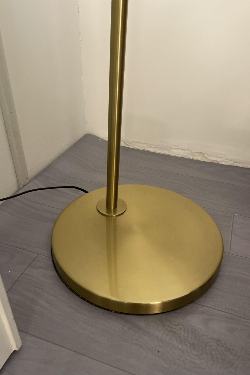 Teardrops Capiz Arc Floor Lamp