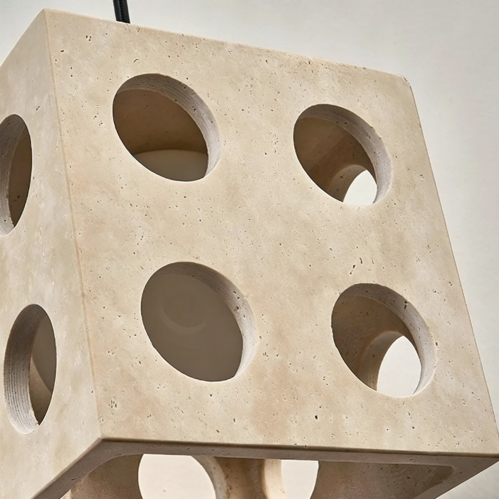 Perforated Geometric Silhouette