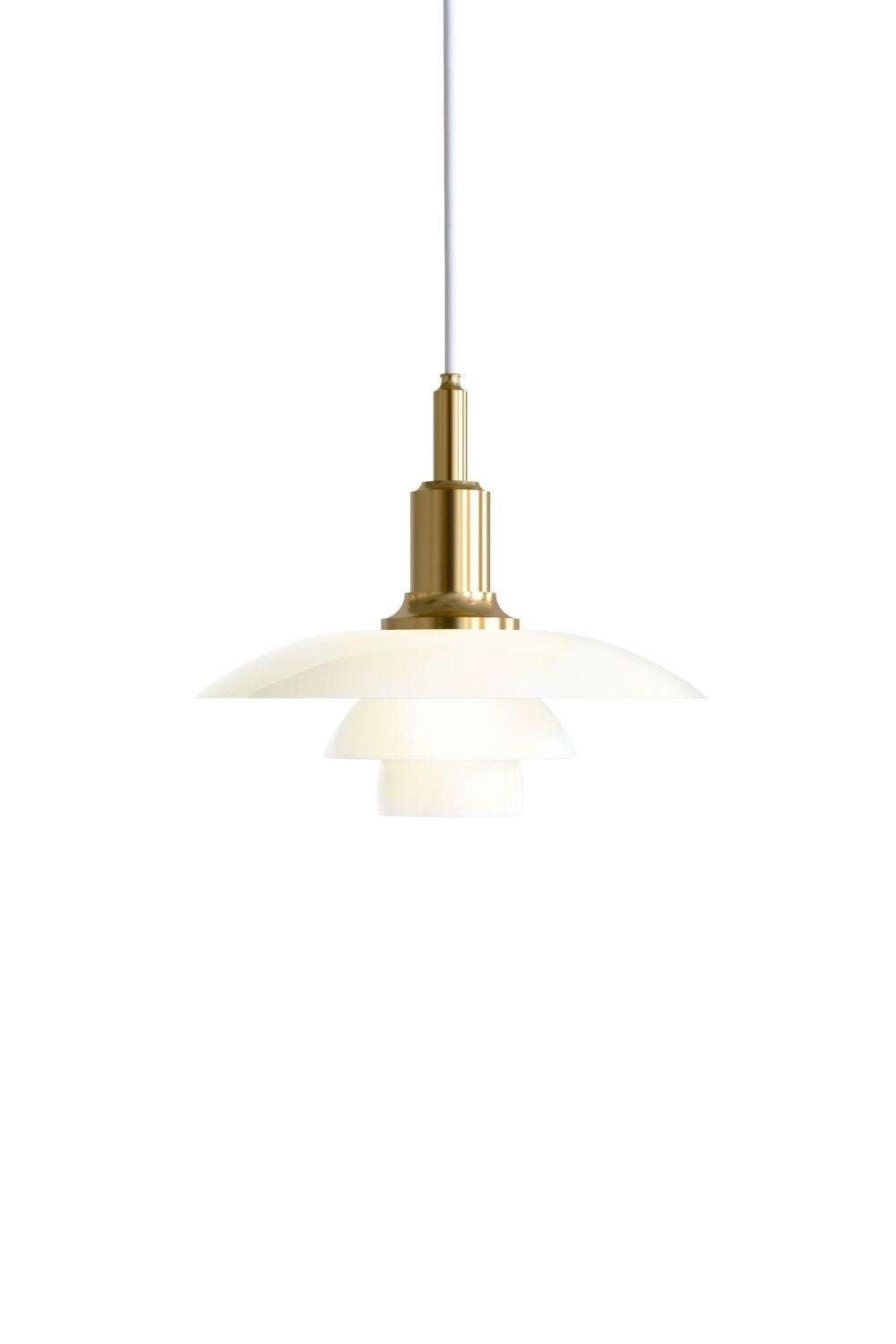 PH Glass 3/2 Pendant Light