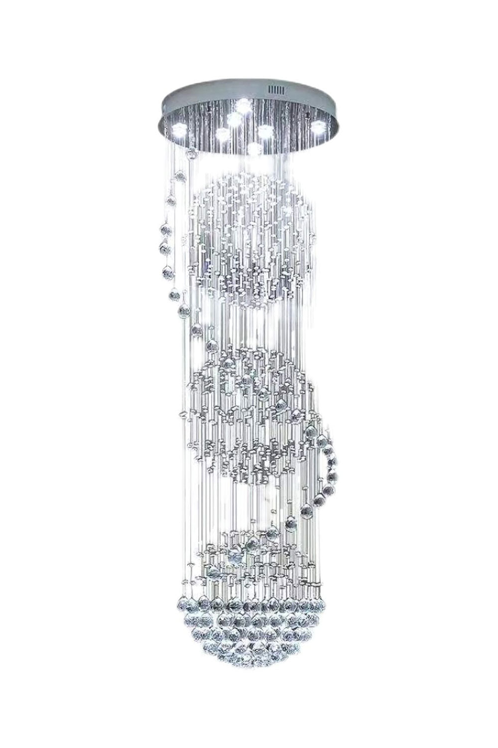 Three Sphere Crystal Chandelier - SamuLighting