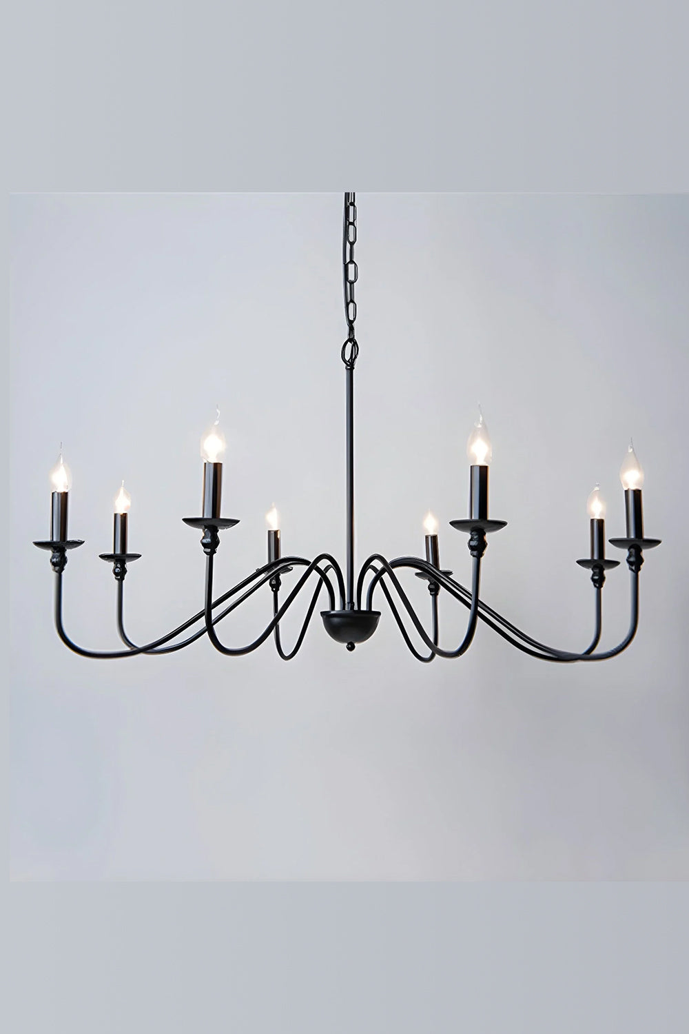 Timeless Gold Candle Chandelier