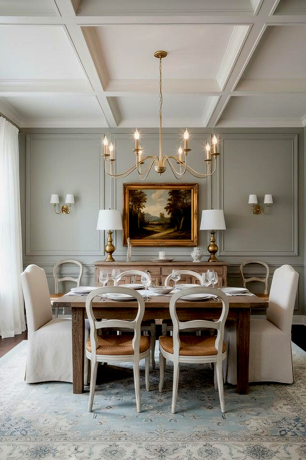 Timeless Gold Candle Chandelier