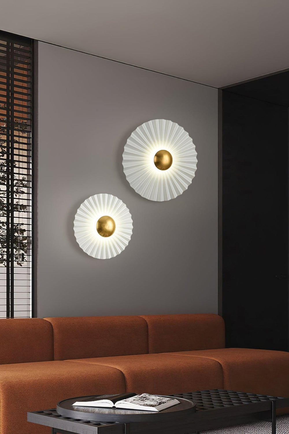 Tinsley Flush Wall Lamp