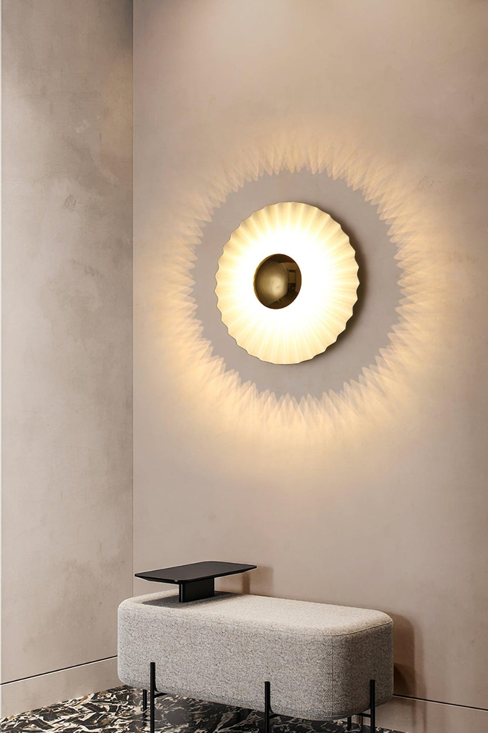 Tinsley Flush Wall Lamp