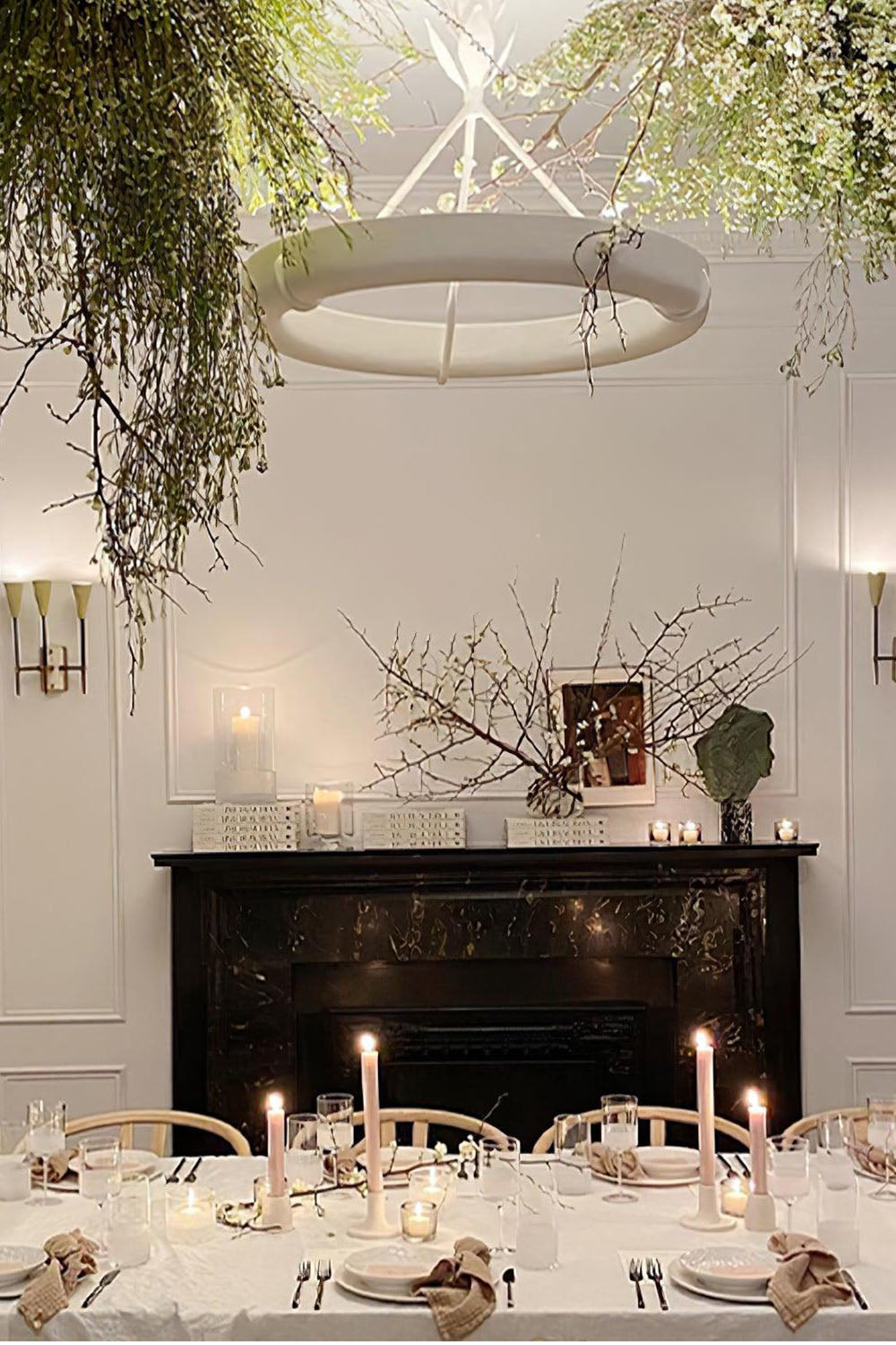 Tinsley Plaster Chandelier