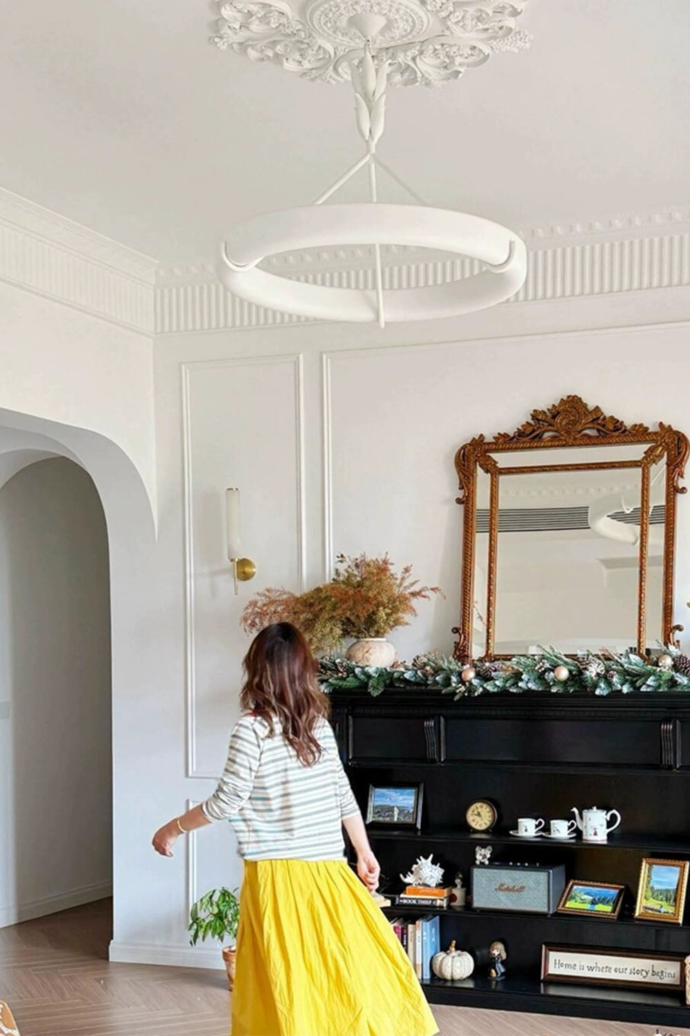 Tinsley Plaster Chandelier