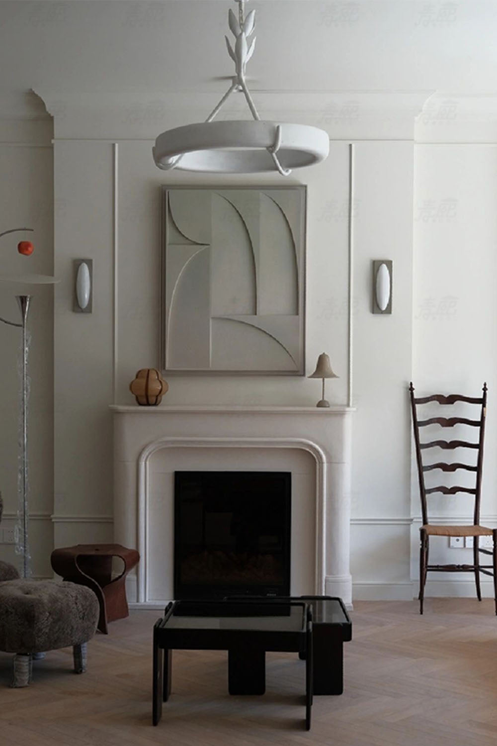 Tinsley Plaster Chandelier