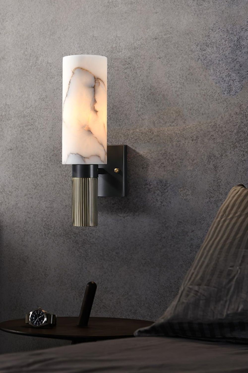 Torch Marble Sconce - SamuLighting