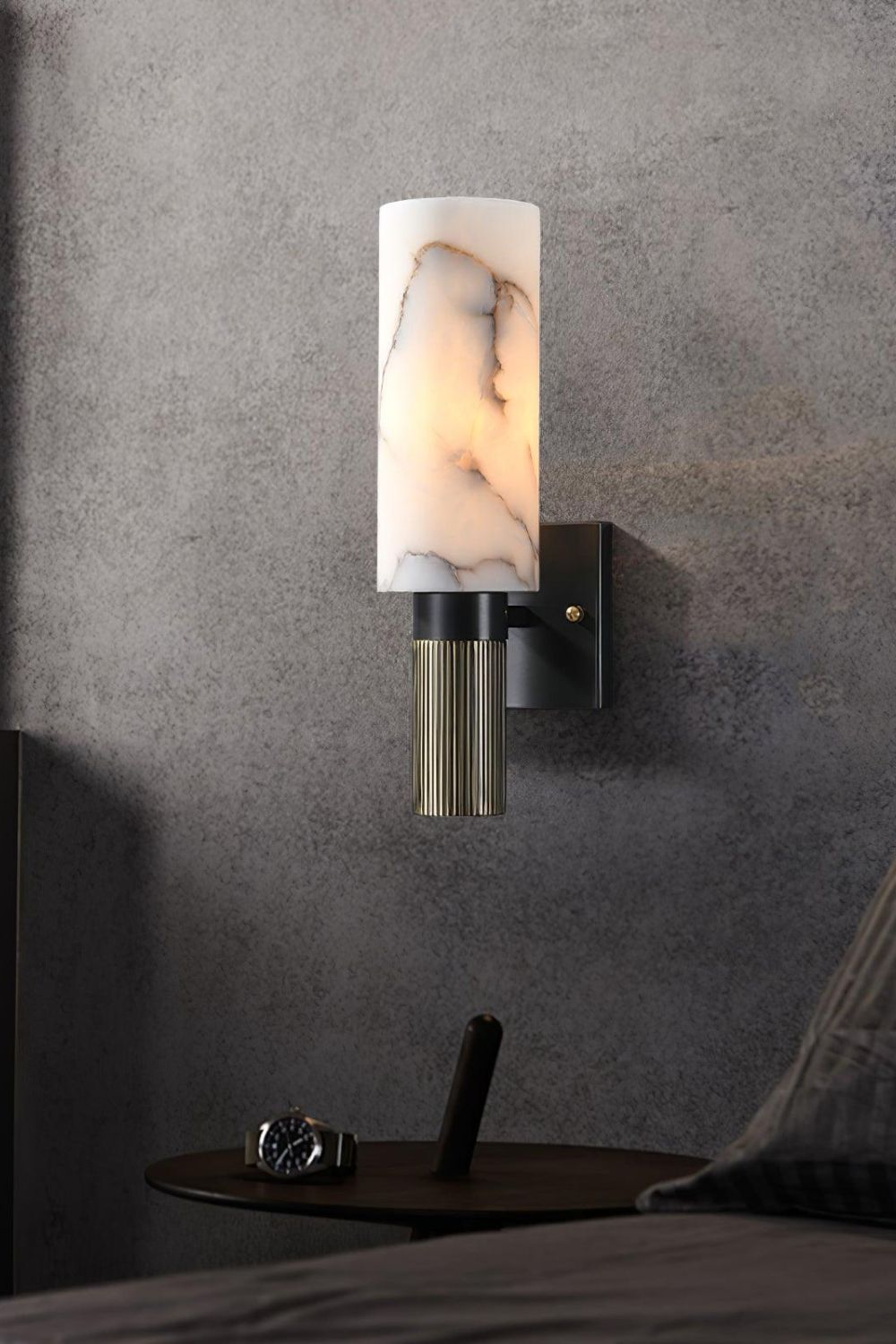 Torch Marble Sconce - SamuLighting