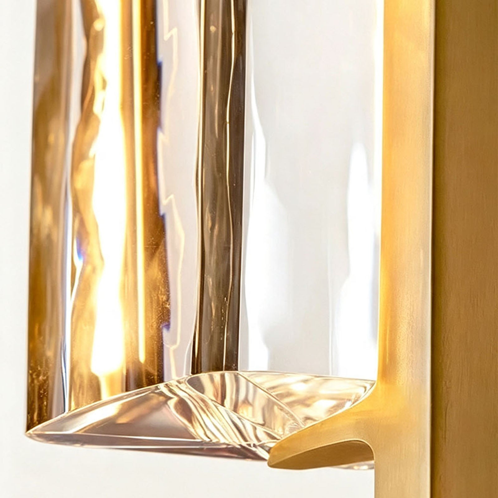 Thick-Cut Crystal, Bevelled Down Its Length
