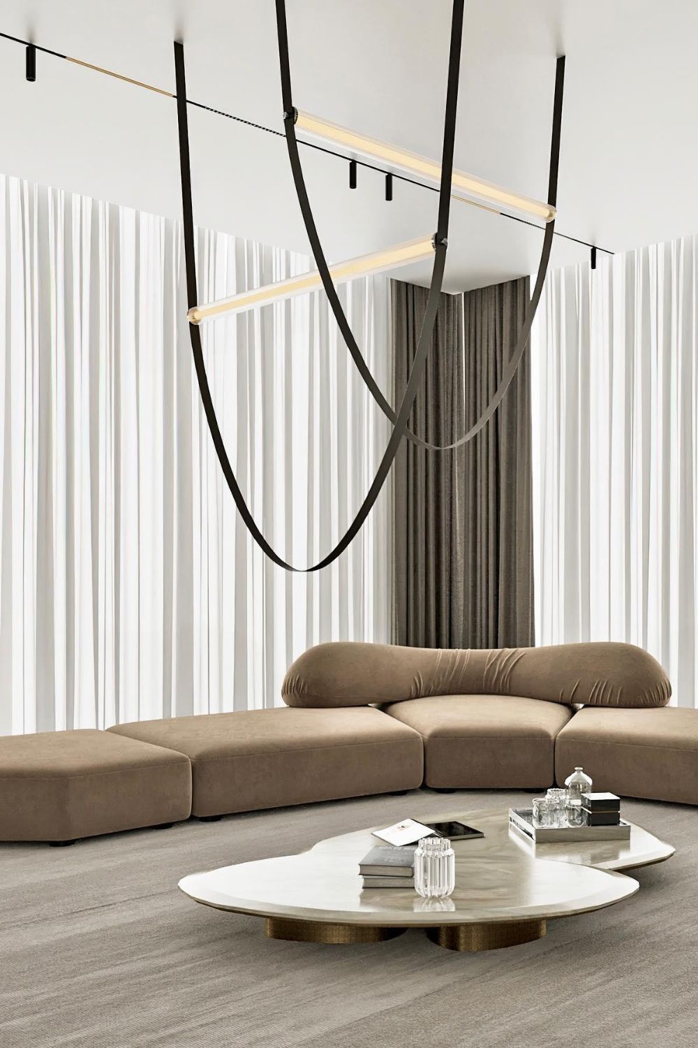 Tracer Belt Arc Trace Pendant Light