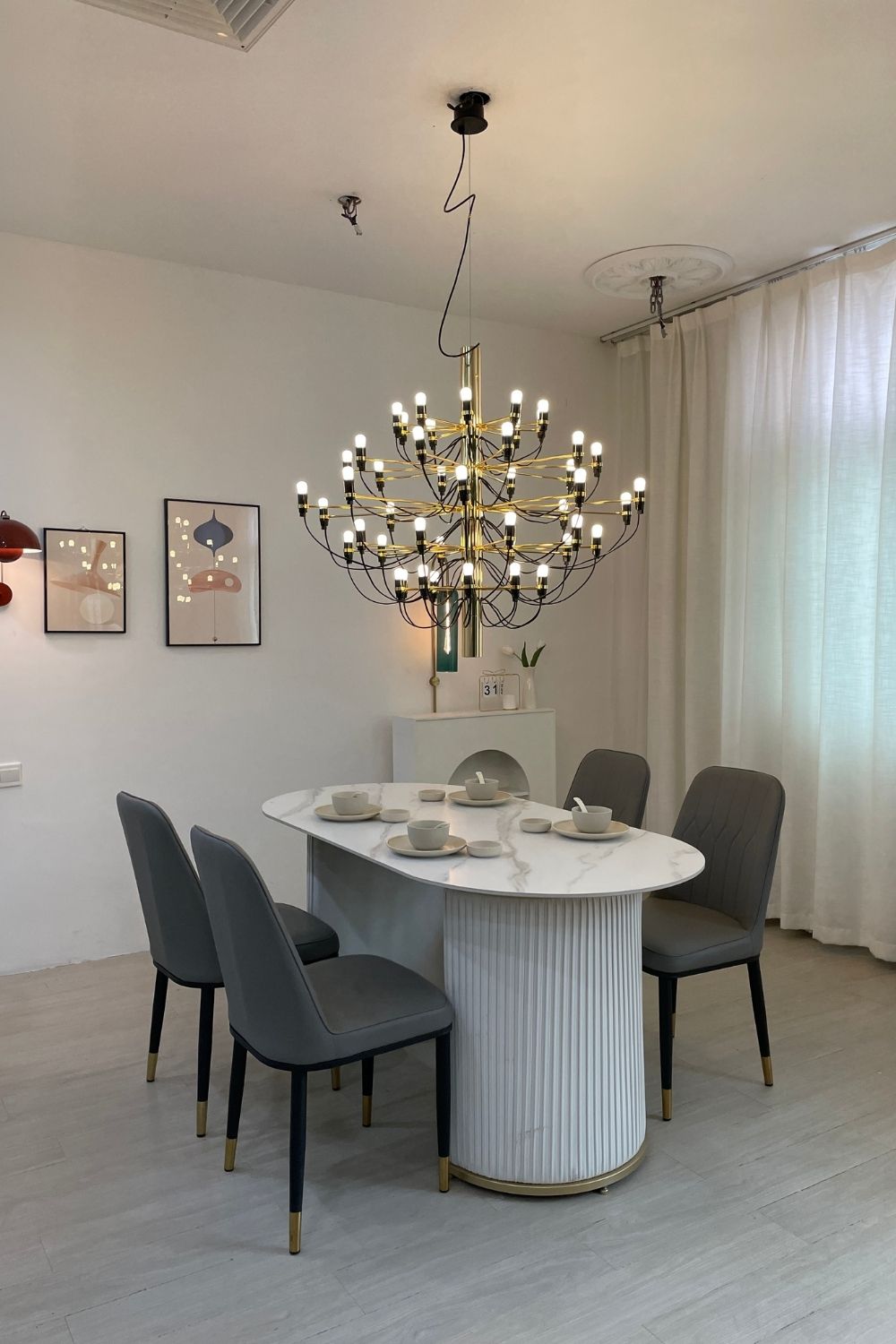 Traditional Mid-century 2097 Chandelier