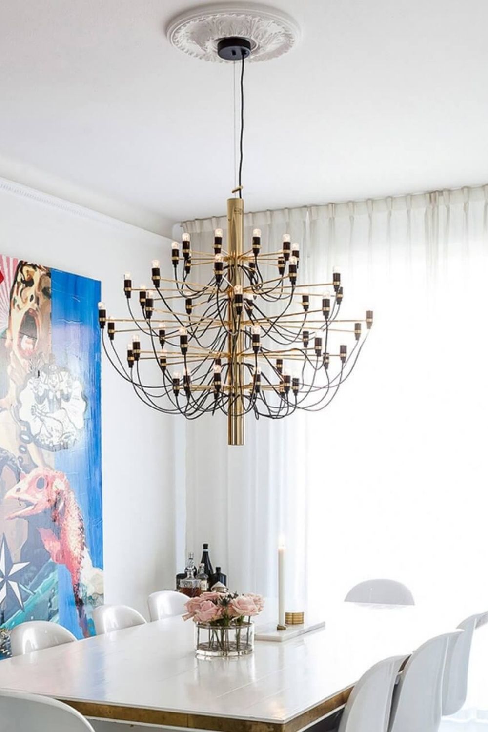 Traditional Mid-century 2097 Chandelier