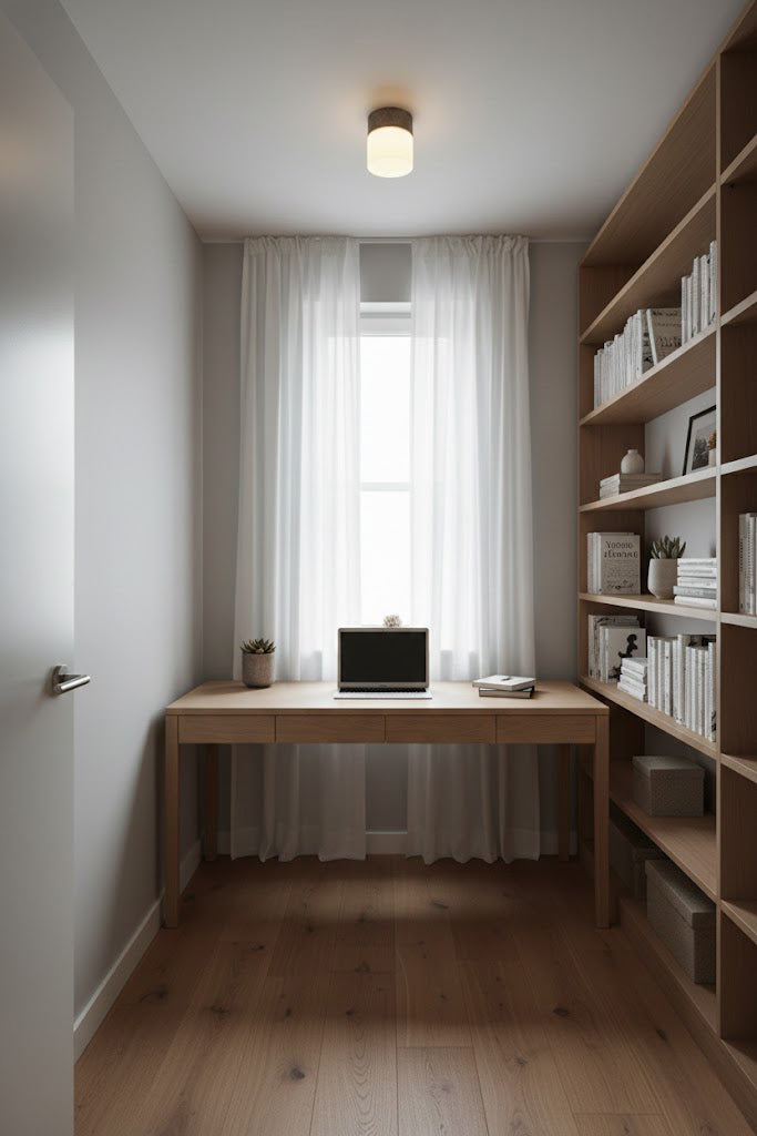 Travertine Cylinder Ceiling Lamp