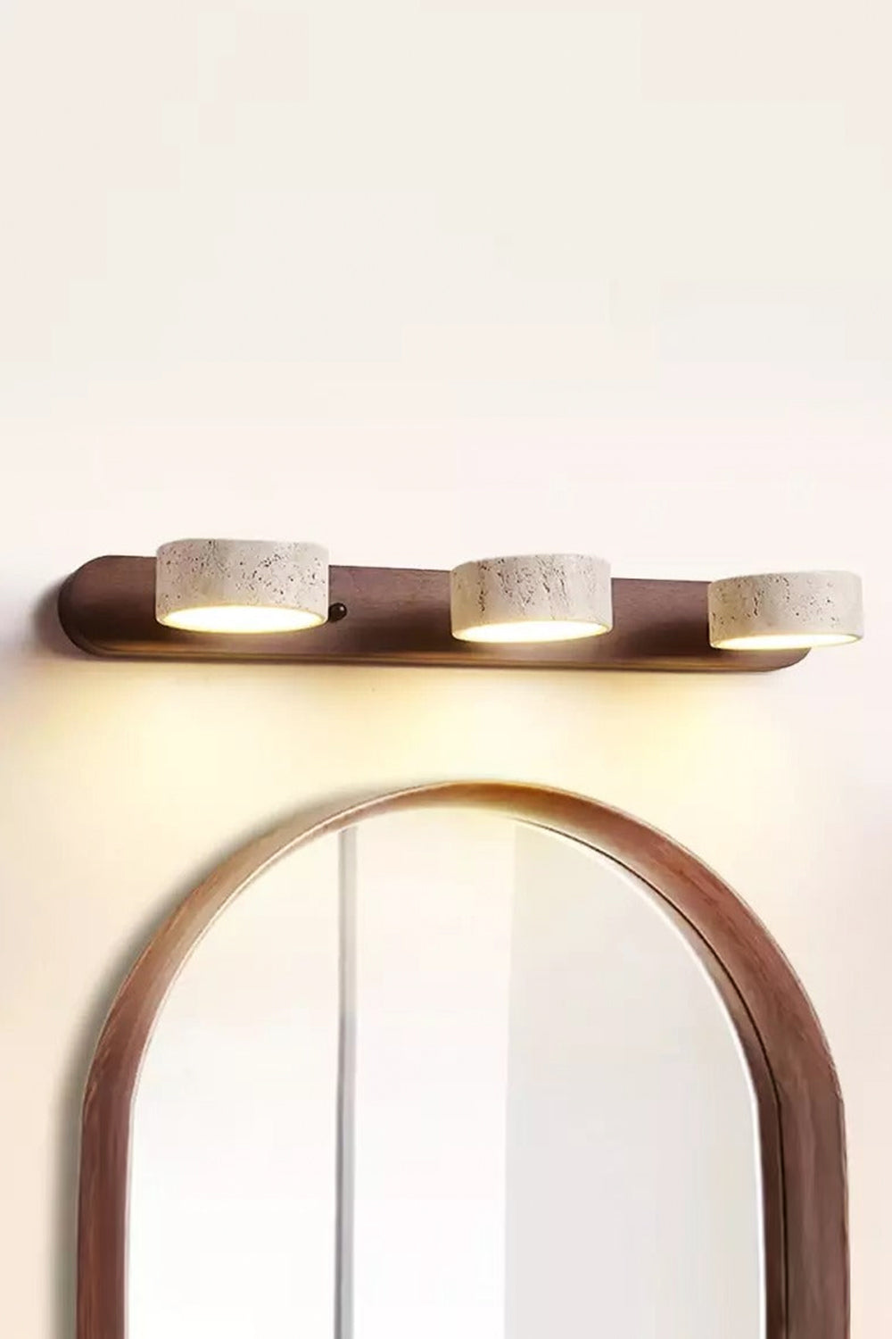 Travertine Duo Wall Light