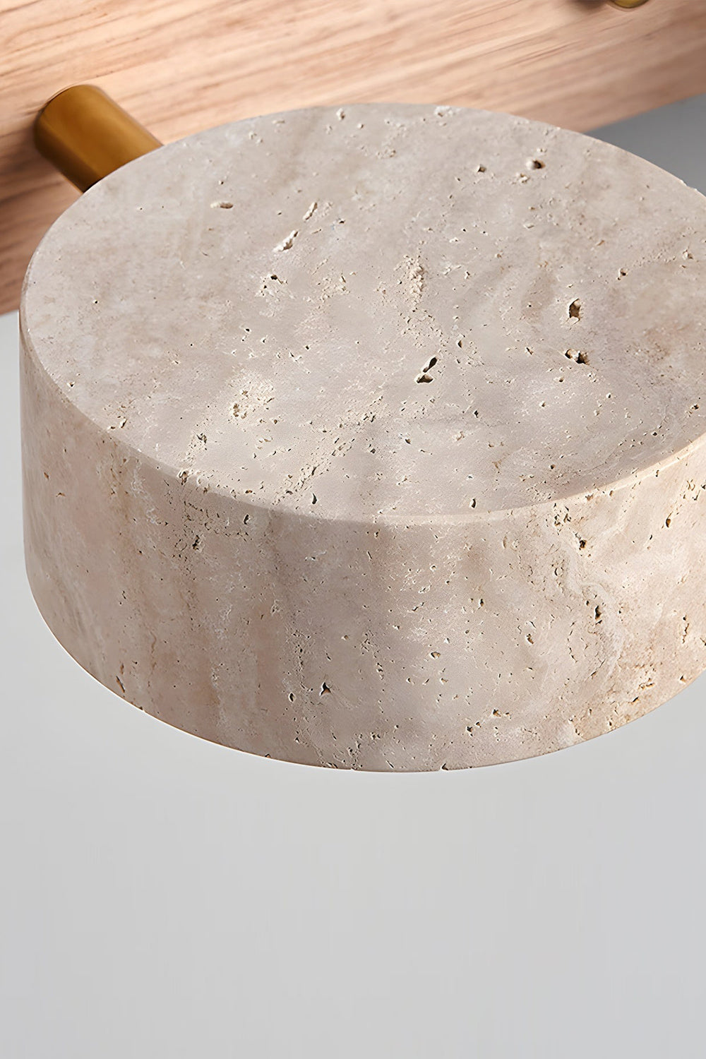 Travertine Duo Wall Light