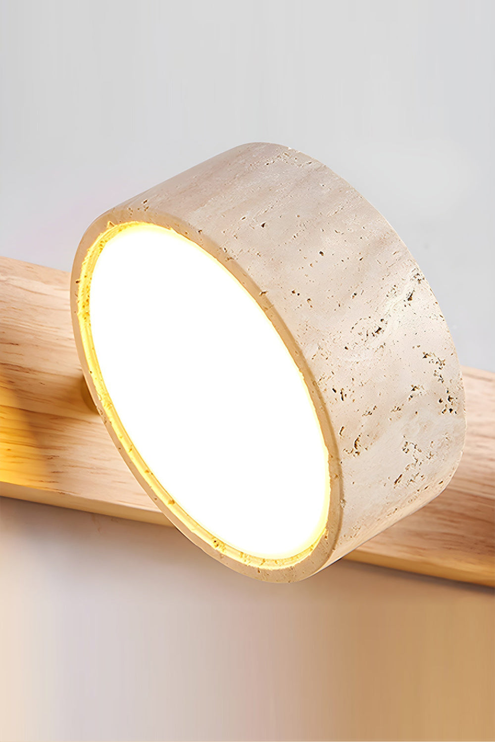 Travertine Duo Wall Light