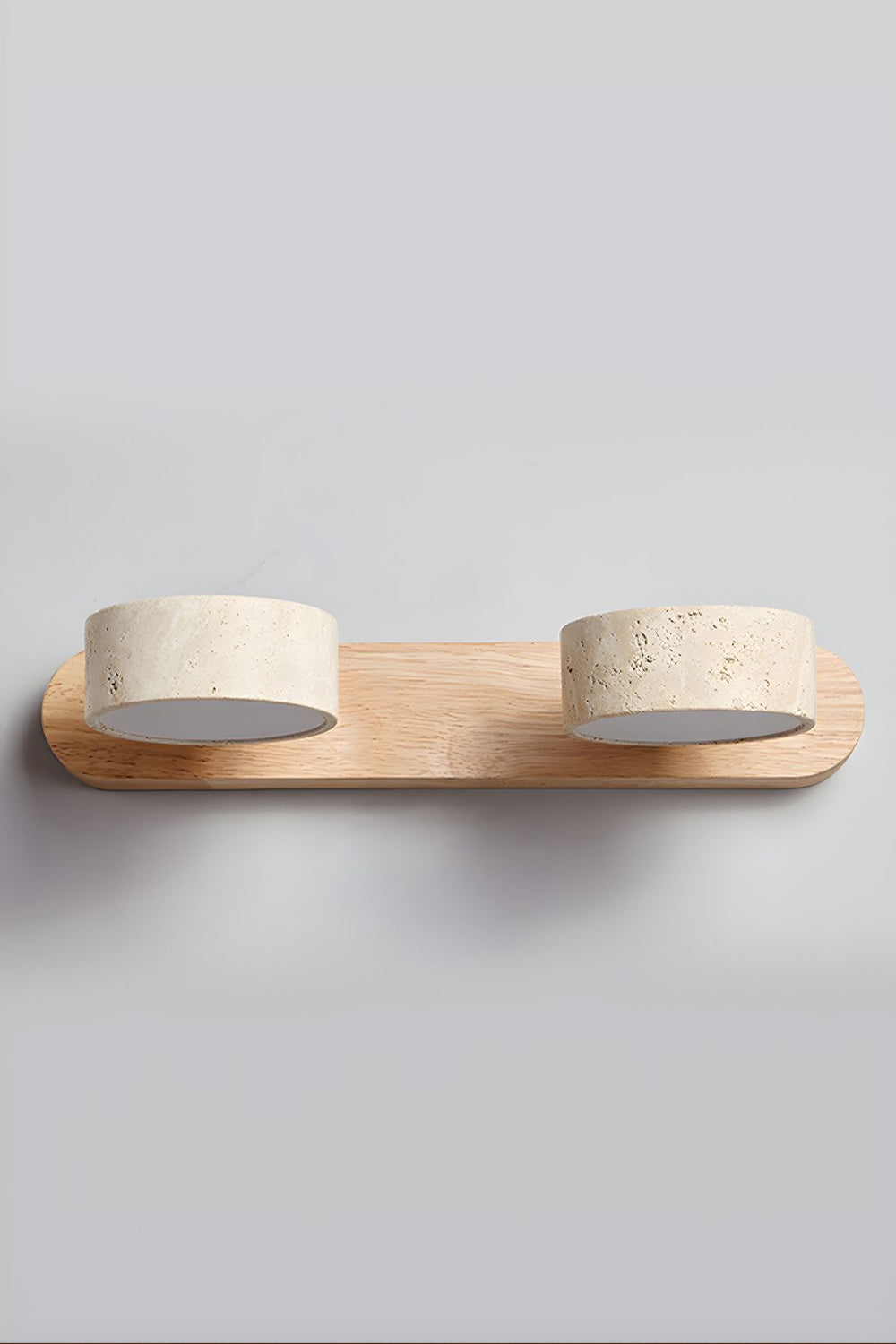 Travertine Duo Wall Light