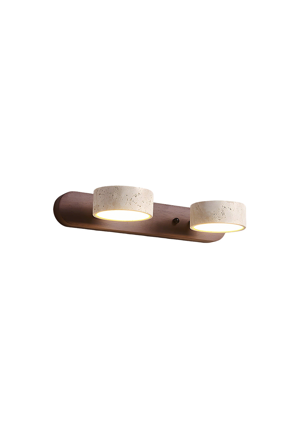 Travertine Duo Wall Light