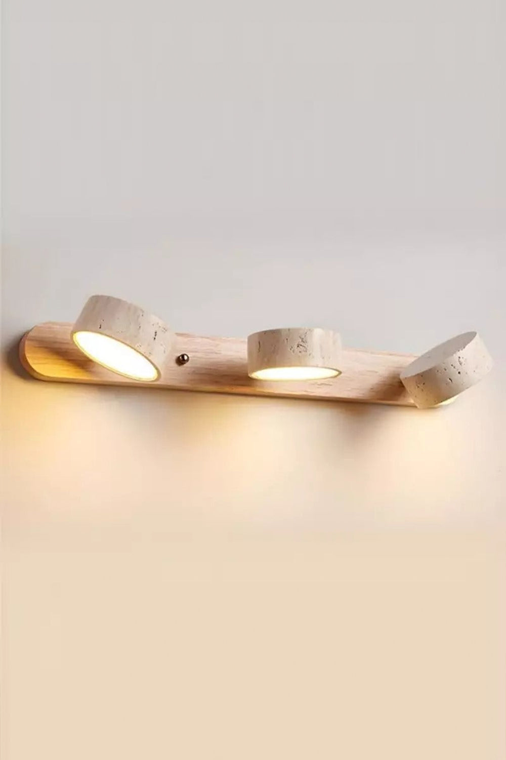 Travertine Duo Wall Light