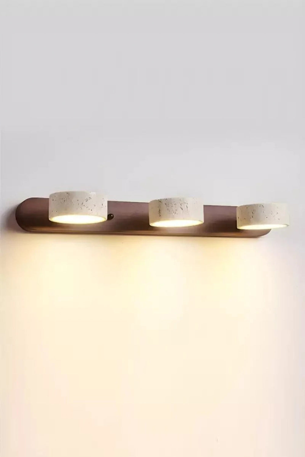 Travertine Duo Wall Light