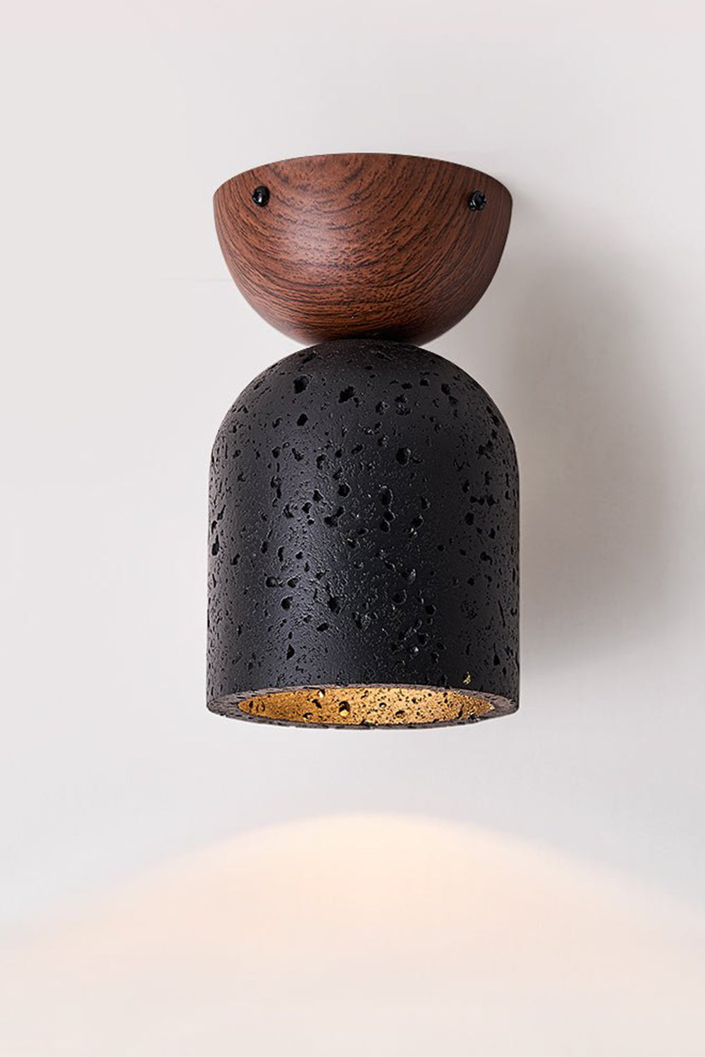 Travertine Stone Ceiling Light