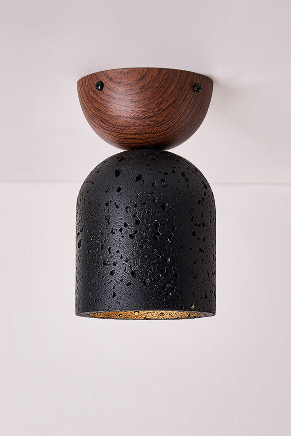 Travertine Stone Ceiling Light