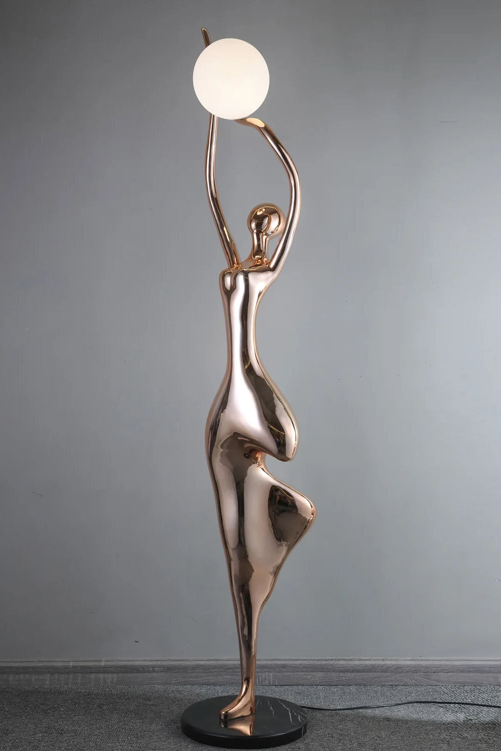 Tree Pose Yoga Floor Lamp