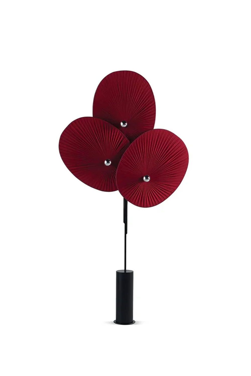 Triple Floral Floor Lamp