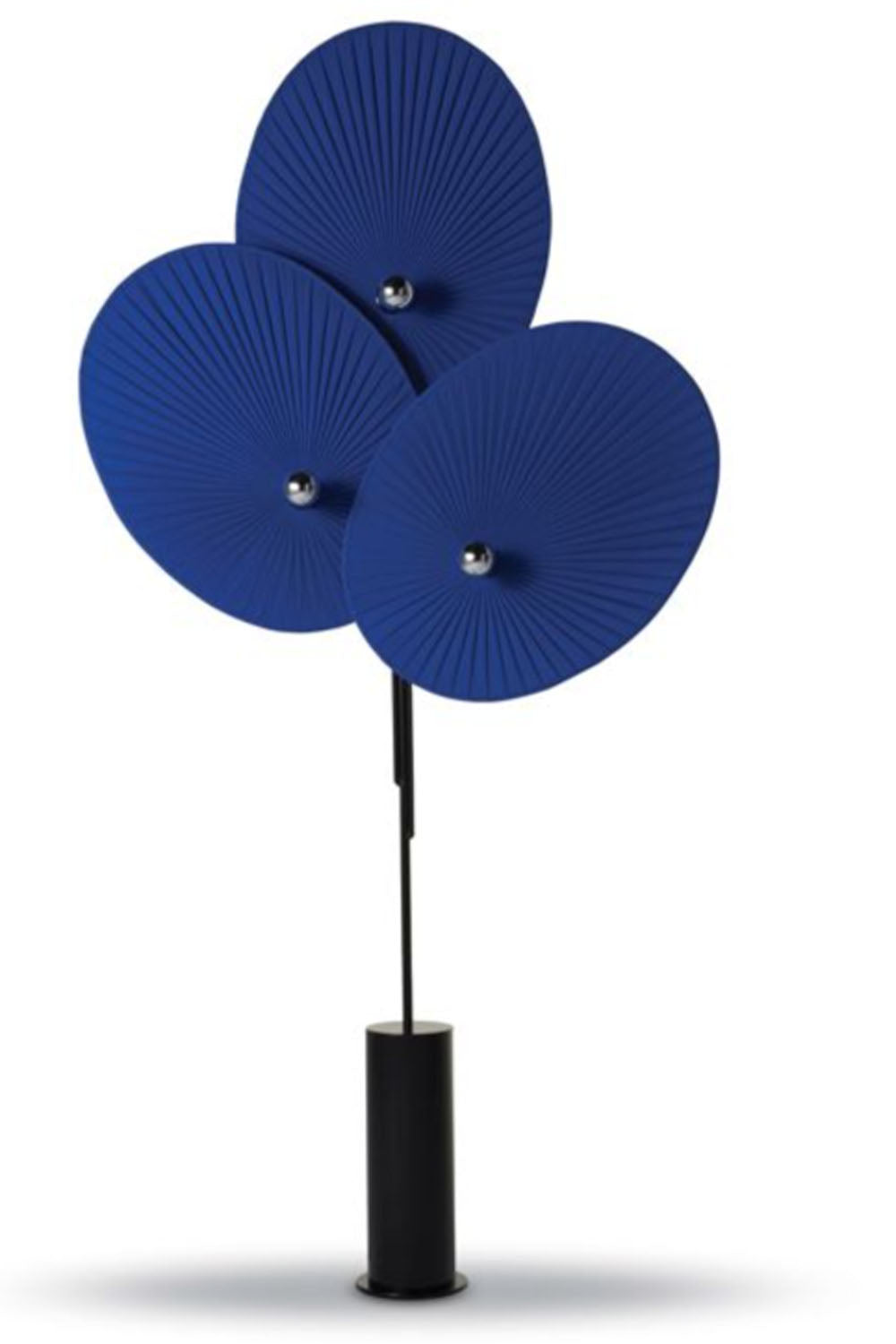 Triple Floral Floor Lamp