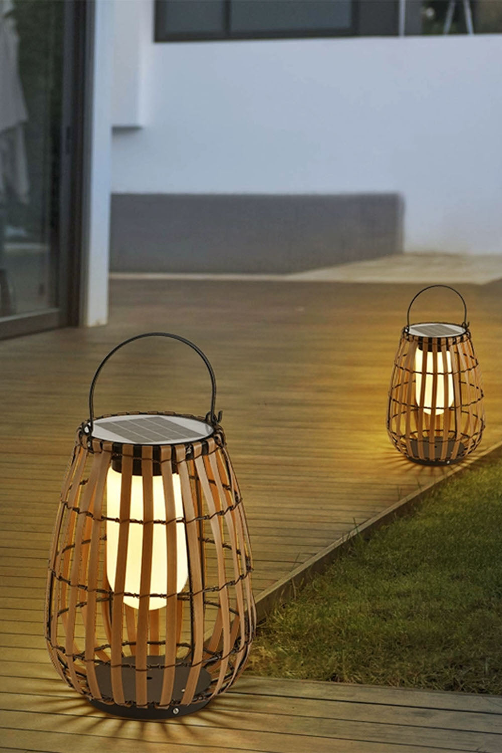 Tropic Braid Lantern Outdoor Lamp