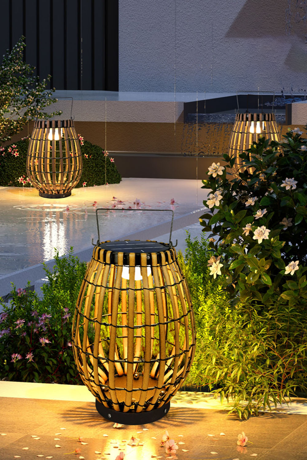Tropic Braid Lantern Outdoor Lamp