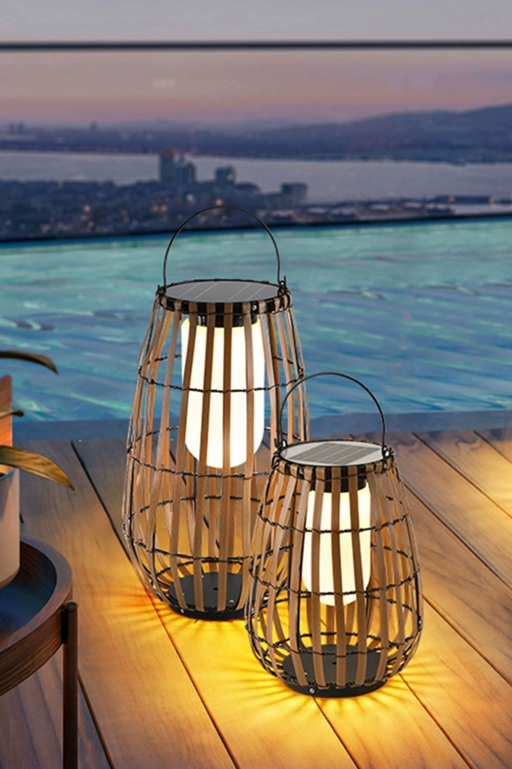 Tropic Braid Lantern Outdoor Lamp
